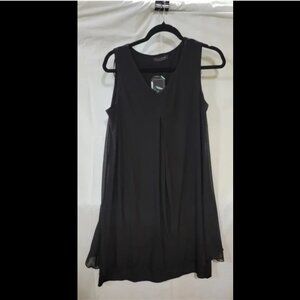 Tango Mango Black Travel Dress sz L
